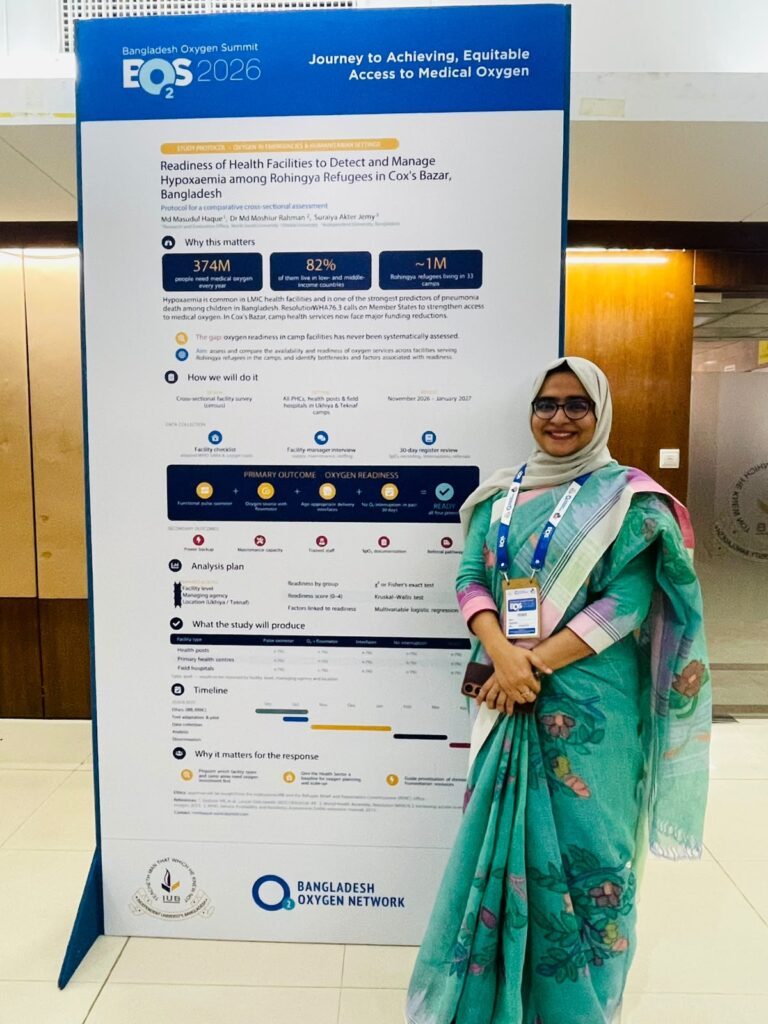 REO Presents Research on Medical Oxygen Readiness at the Bangladesh Oxygen Summit 2026